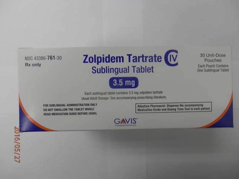 Zolpidem Tartrate Sublingual tablets - Image 4