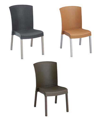 Havana side chairs and armless bar stools - Image 1