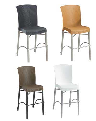 Havana side chairs and armless bar stools - Image 2