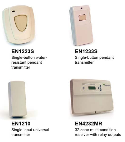 Inovonics pendant transmitters, universal transmitters and add-on receivers - Image 1