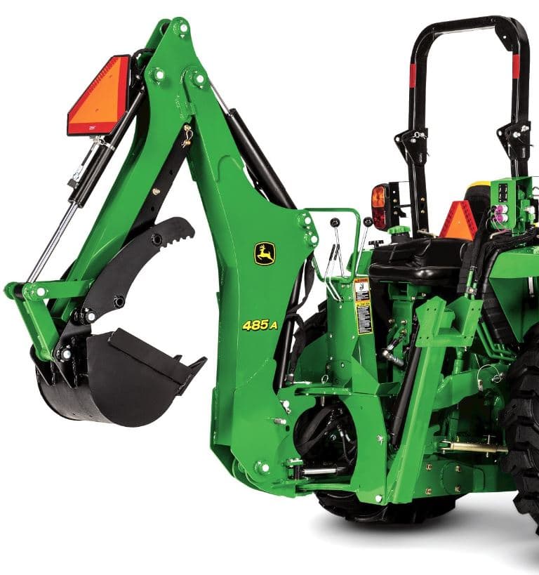 Backhoe attachments for compact utility tractors - Image 1