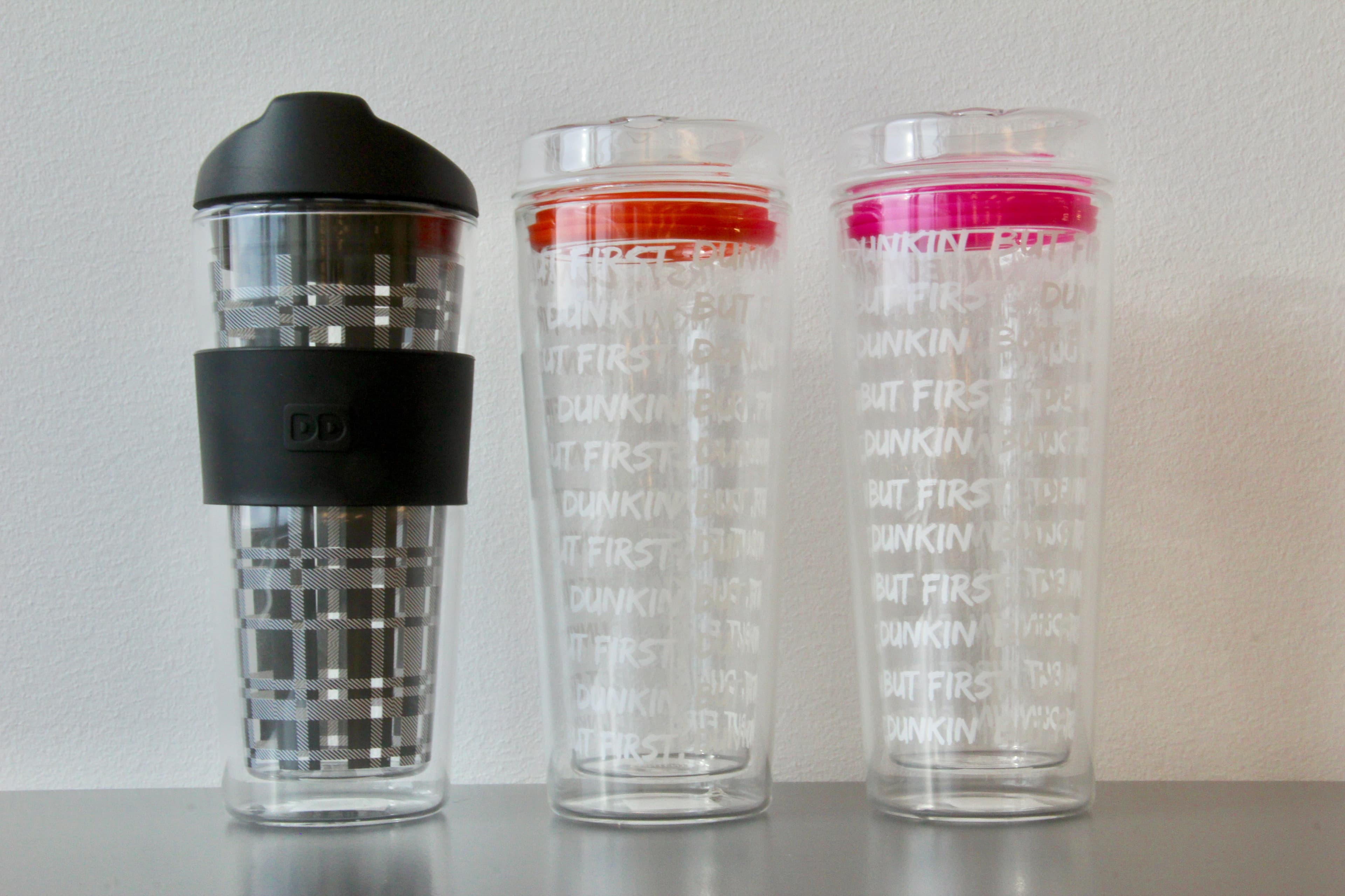 Dunkin' Donuts Glass Tumblers - Image 1