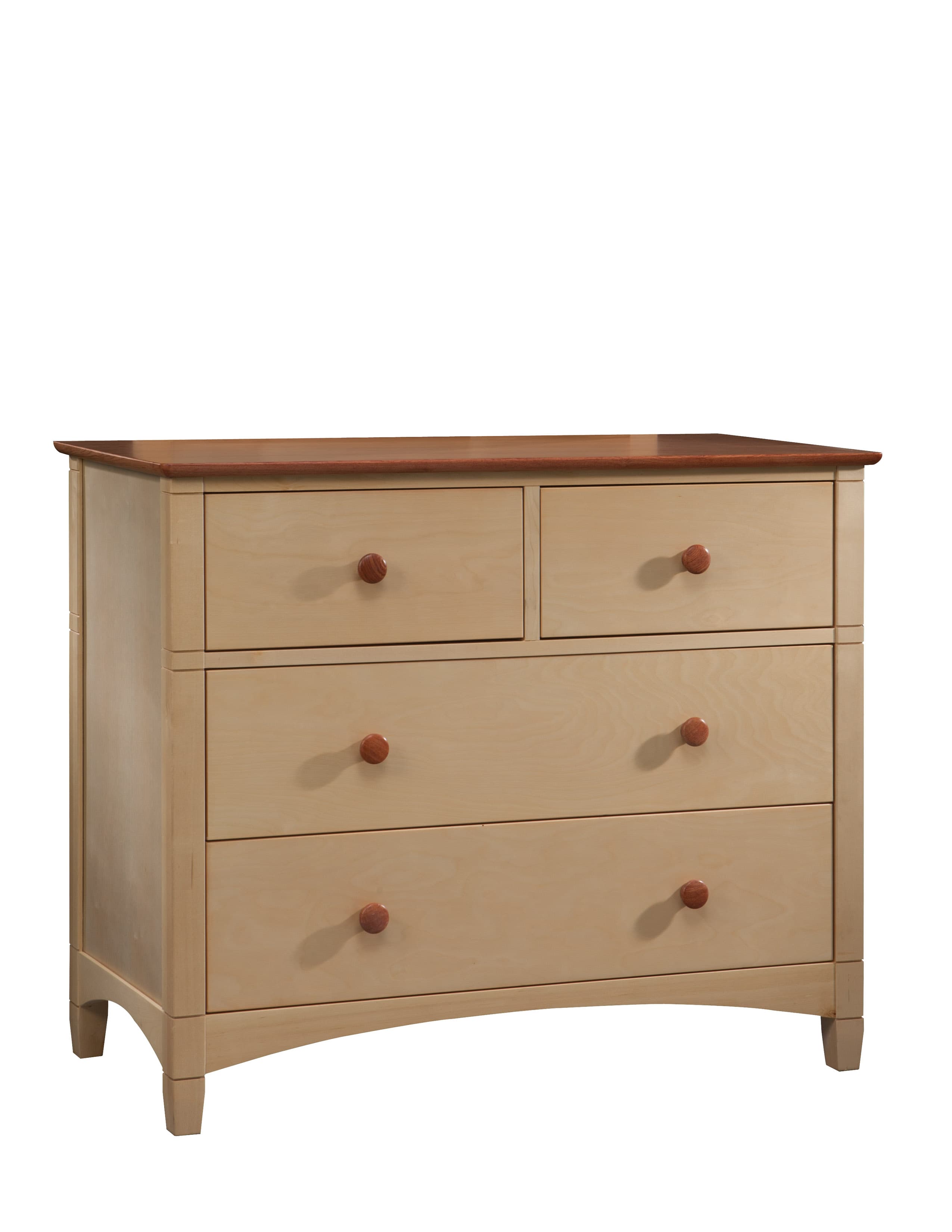 Two Over Two 4-drawer dressers - Image 1