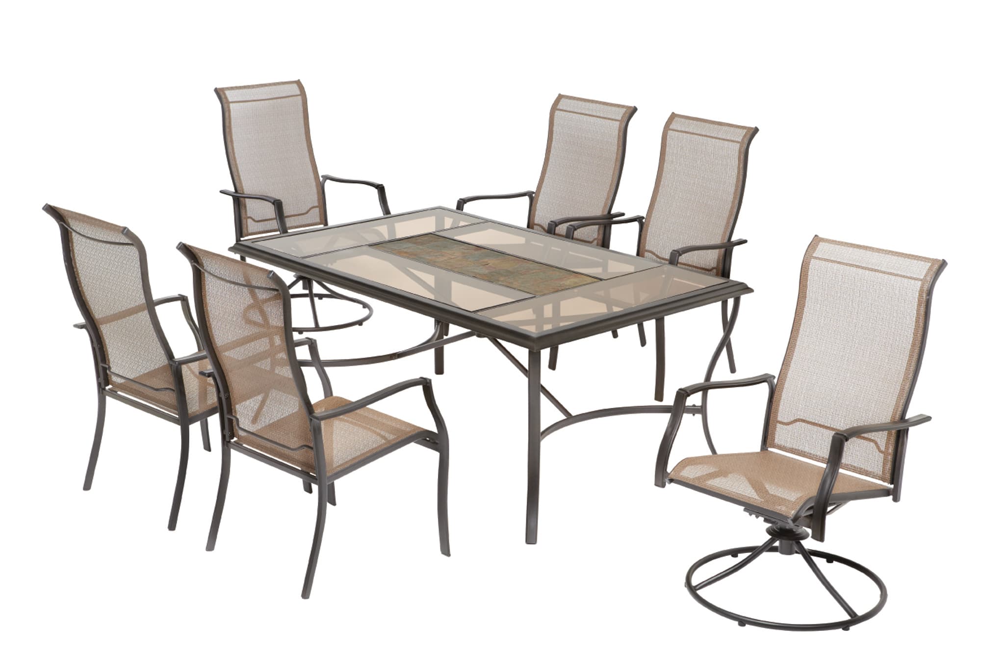 Swivel Patio Chairs - Image 1