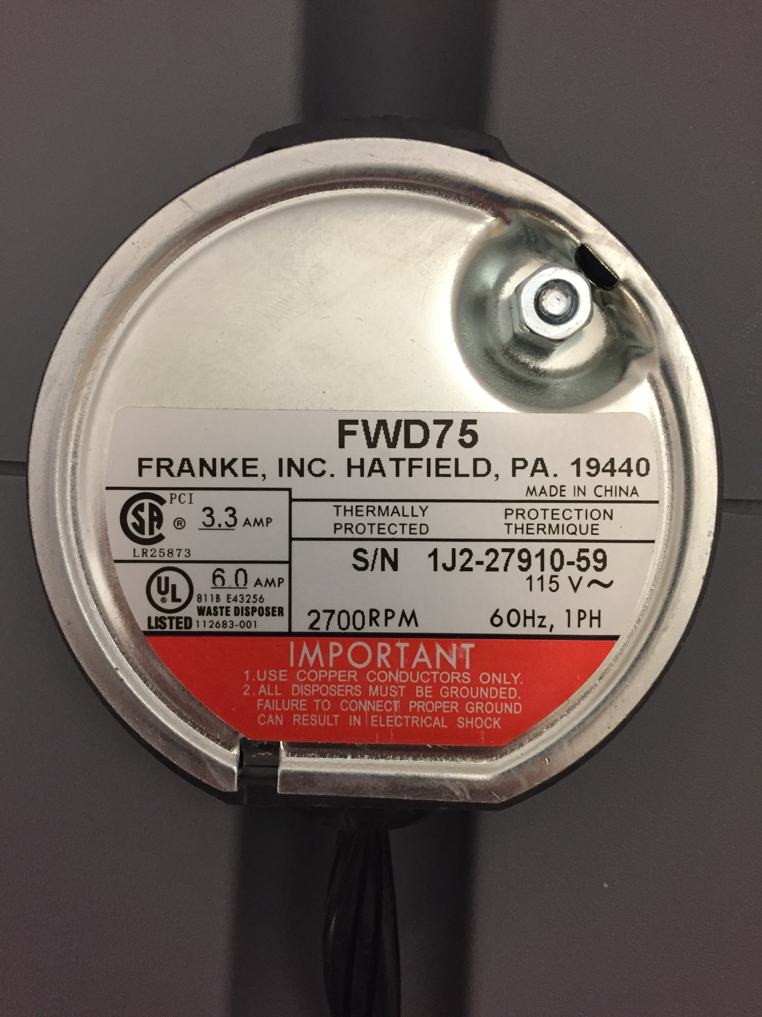 Garbage disposals - Image 12