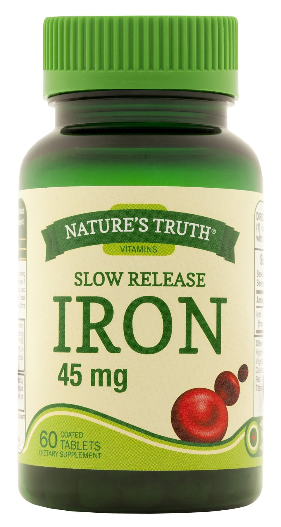 Nature's Truth Slow Release Iron Supplements - Image 1