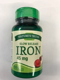 Nature's Truth Slow Release Iron Supplements - Image 2