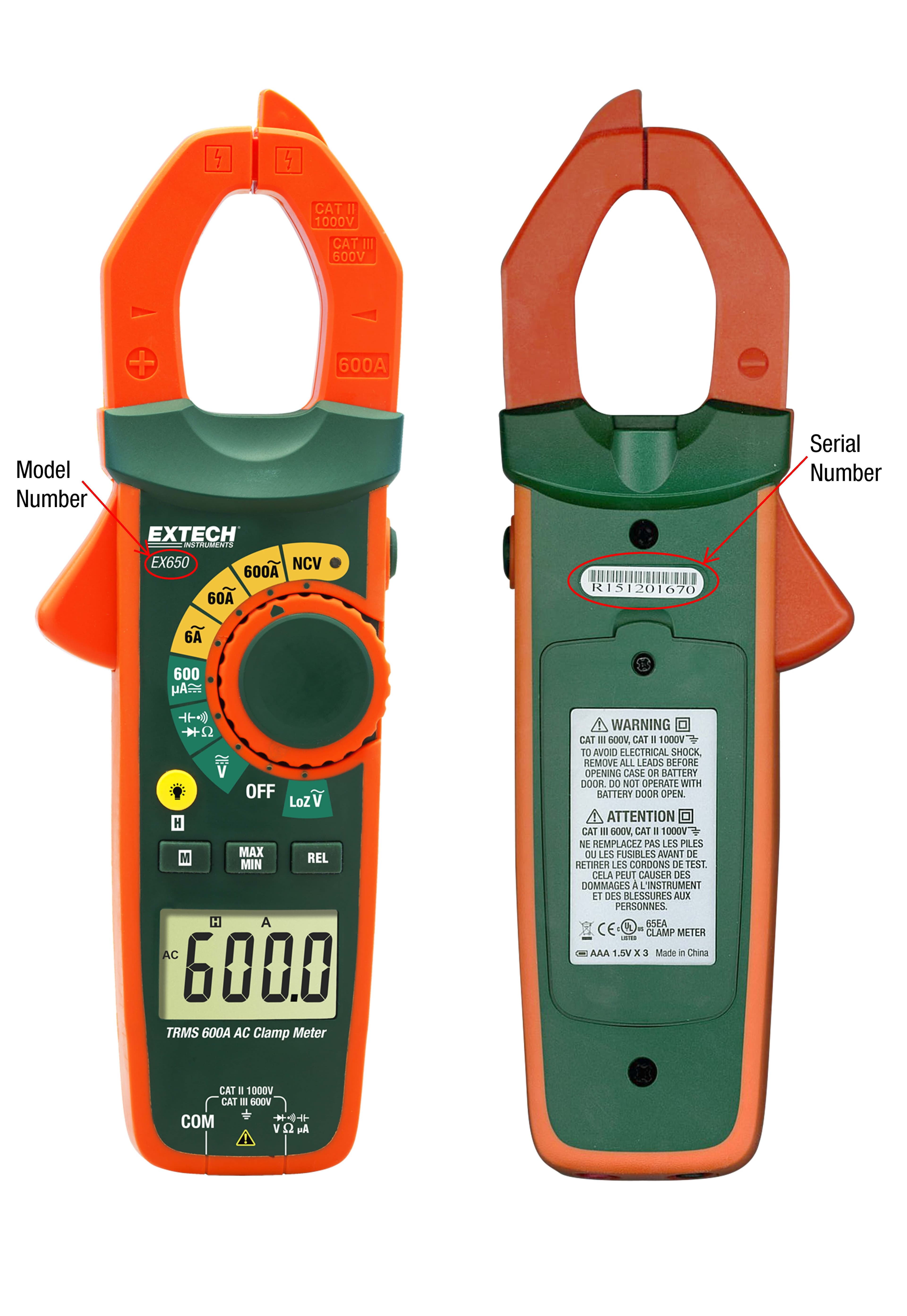 Digital clamp meters - Image 1