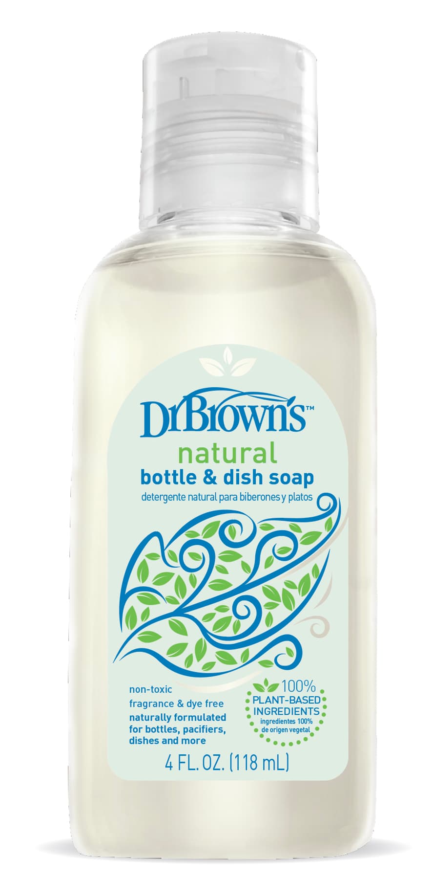 Dr. Brown's Natural bottle and dish soap - Image 1