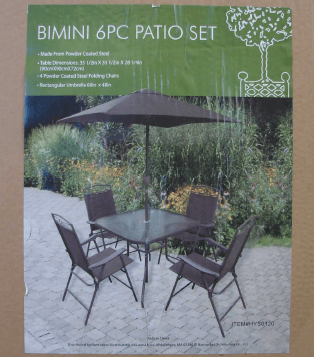 Chairs sold with Bimini patio sets - Image 2