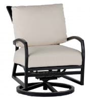 Swivel rocking lounge chairs - Image 1