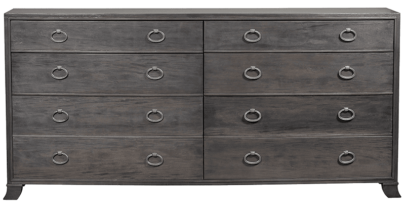 Bow Front chest of drawers - Image 2
