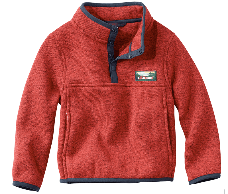 Toddler sweater fleece pullovers - Image 1