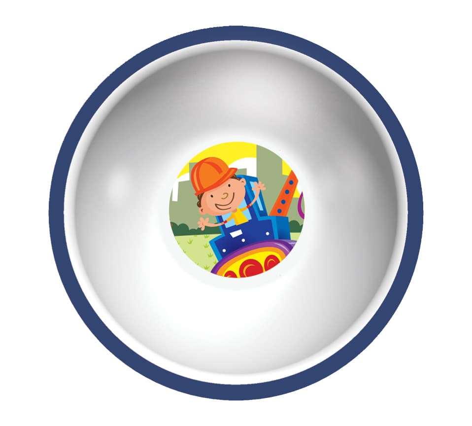 Children's Playtex plates and bowls - Image 2