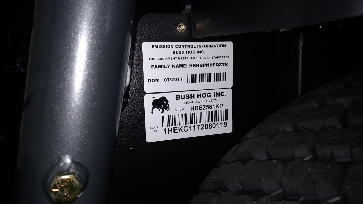 Bush Hog HDE riding lawn mowers - Image 2