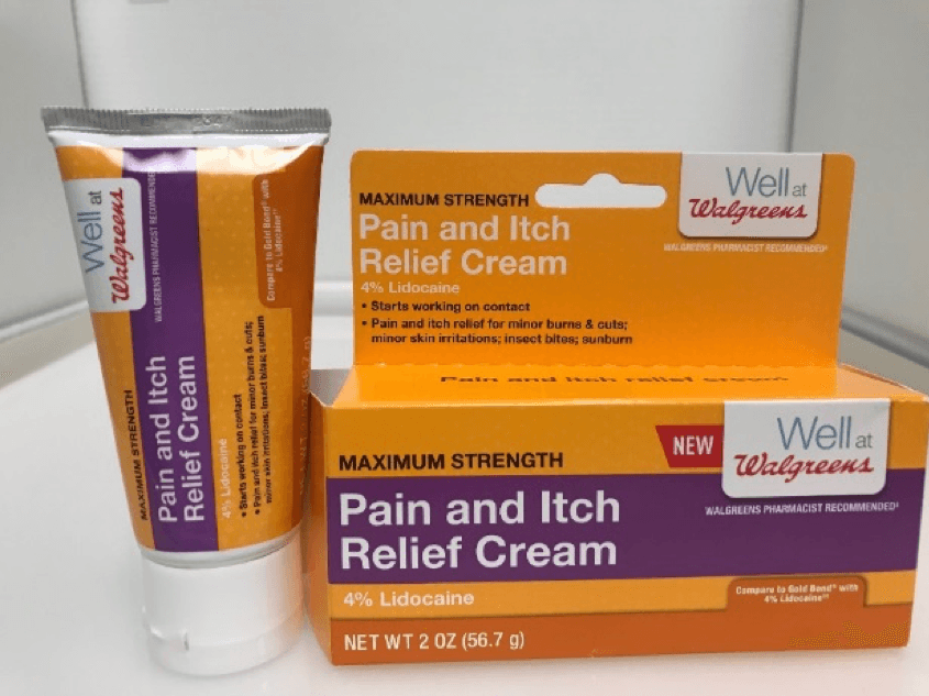 Well at Walgreens pain and itch relief cream - Image 1