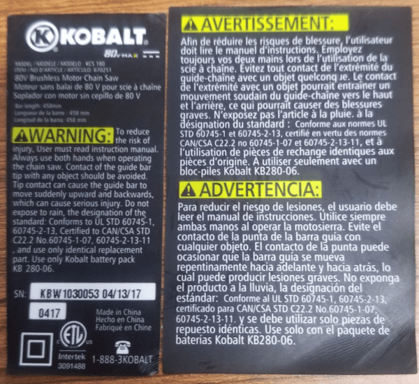 Cordless electric chainsaws - Image 2