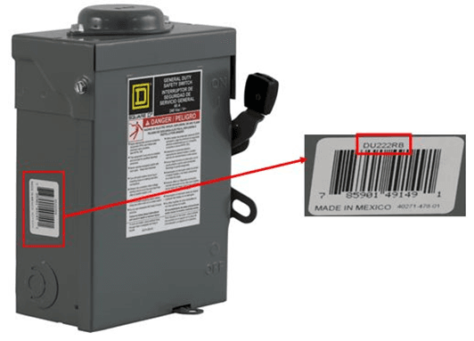 Square D brand General Duty 30 & 60A, 120/240-volt, 2-phase and 3-phase NEMA 3R Safety Switches - Image 2