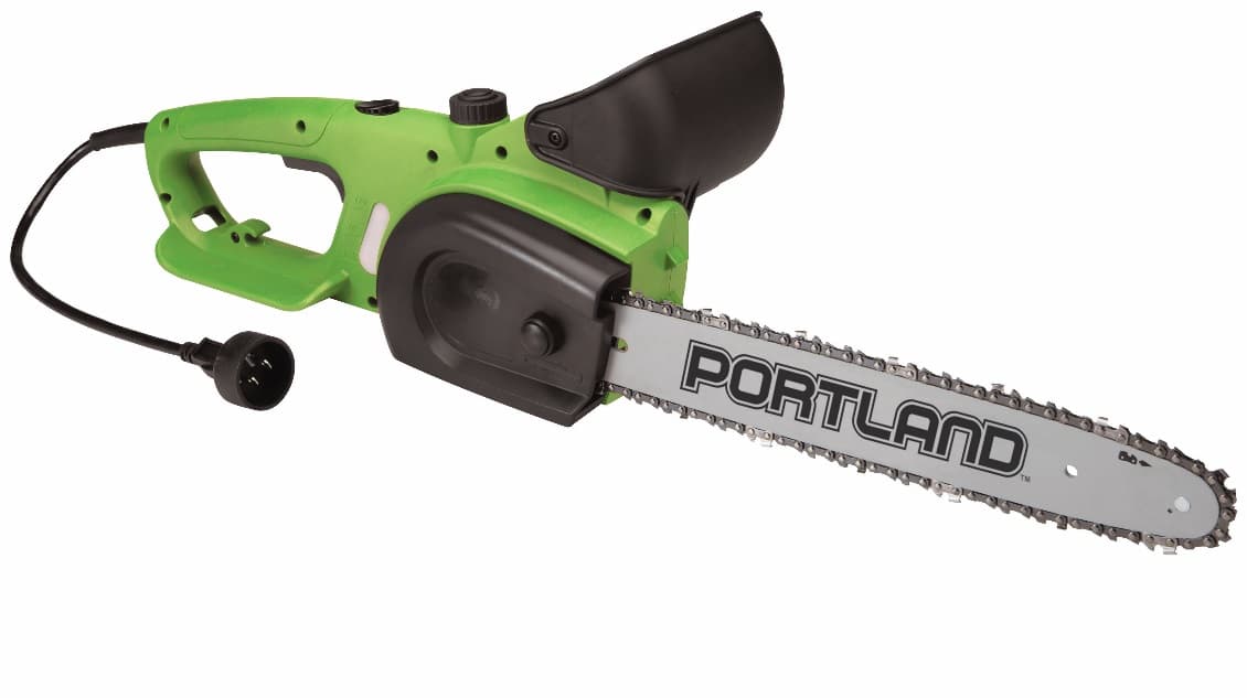 Portland, One Stop Gardens, and Chicago Electric 14 inch electric chainsaws - Image 1