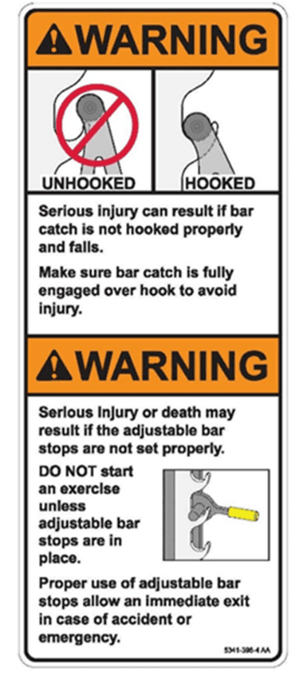 Cybex Smith Press plate-loaded weight-lifting equipment - Image 3