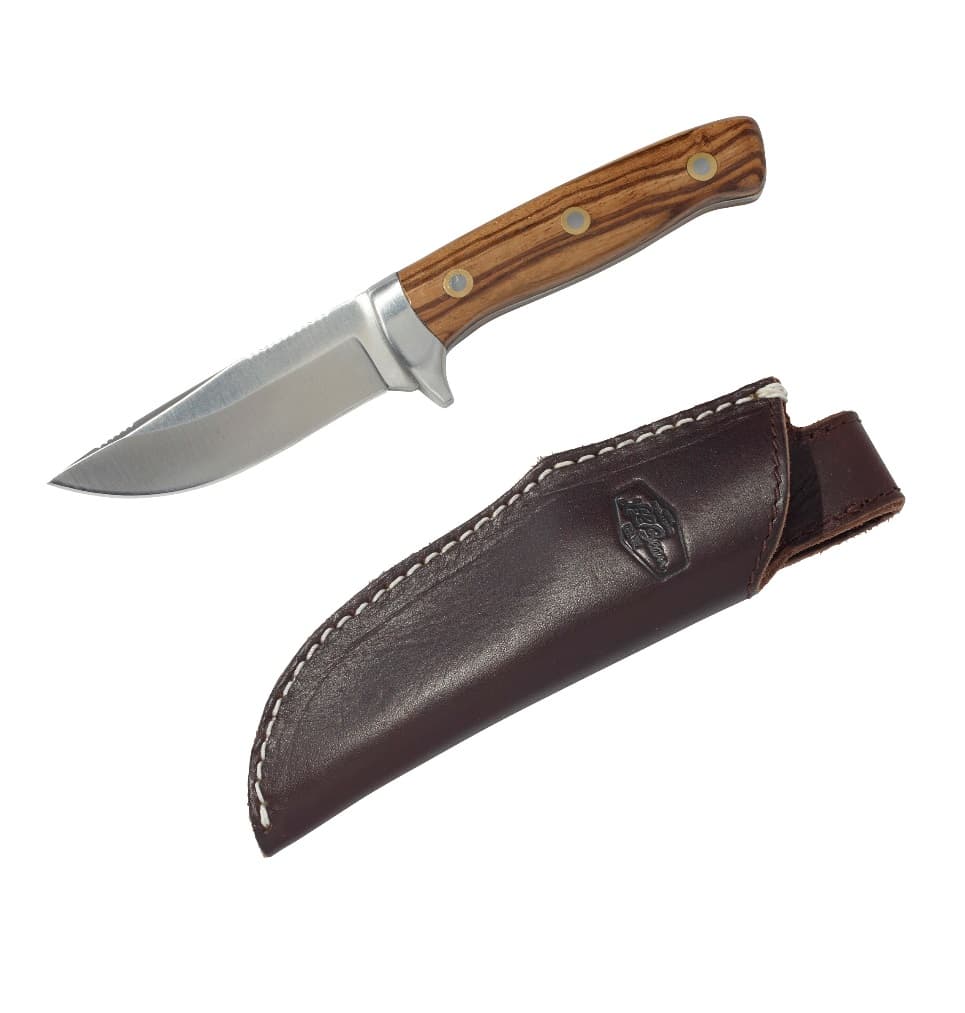 Allagash fixed blade hunting knife with sheath - Image 1