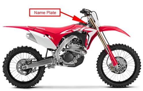 CRF250R Off-Road Motorcycles - Image 1