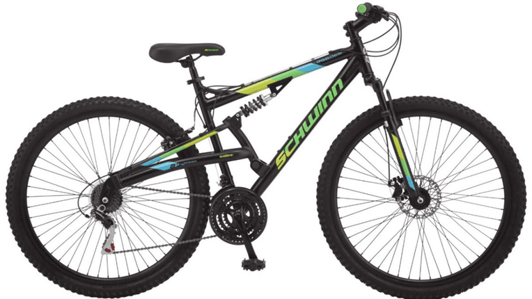 2018 Schwinn Abbott Adult Men's Full Suspension Mountain Bicycles - Image 1