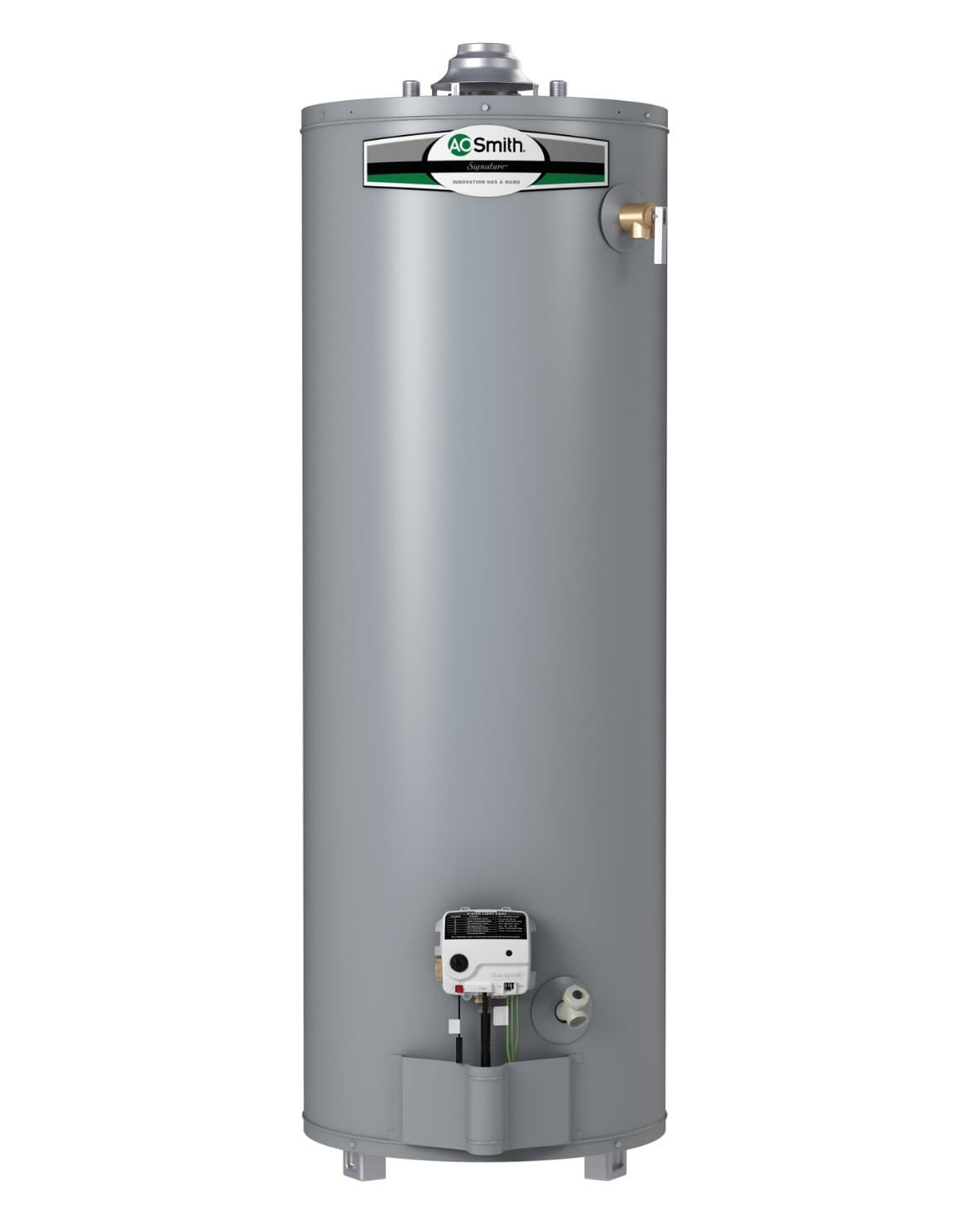 A. O. Smith 30 gallon gas water heaters with model number G6-UT3030N - Image 1