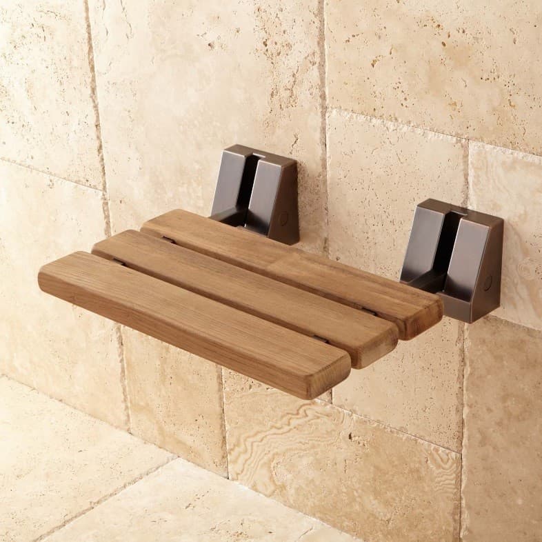 Wall-mounted shower seats - Image 1
