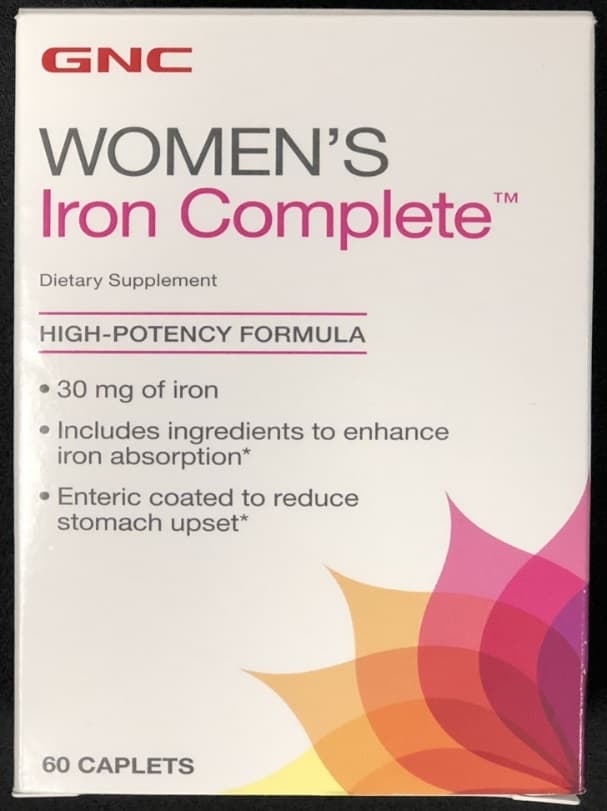 Women's Iron Complete Dietary Supplement (60 caplets) - Image 1