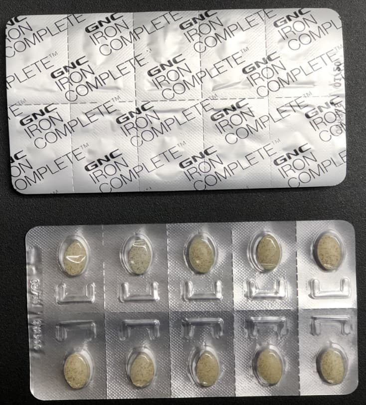 Women's Iron Complete Dietary Supplement (60 caplets) - Image 2