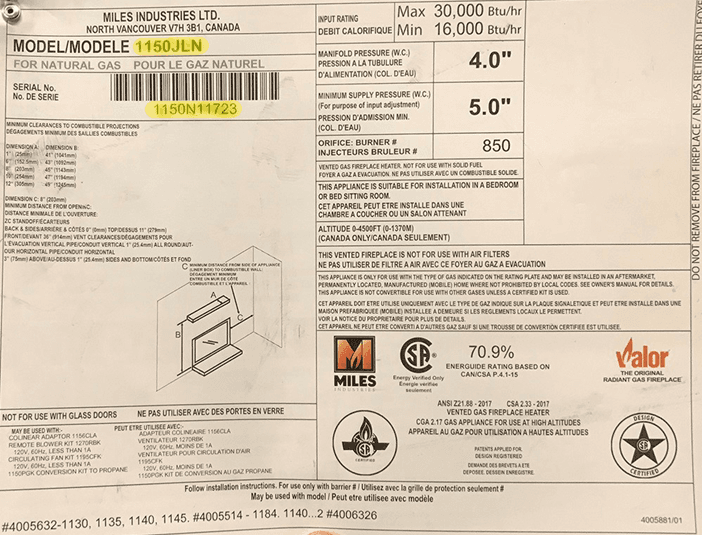 Valor H5 gas fireplaces - Image 2