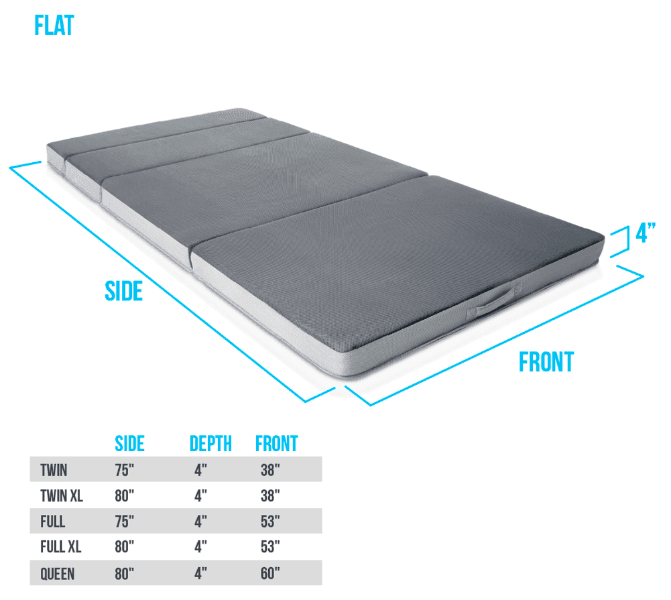 LUCID Folding Mattress-Sofas - Image 3