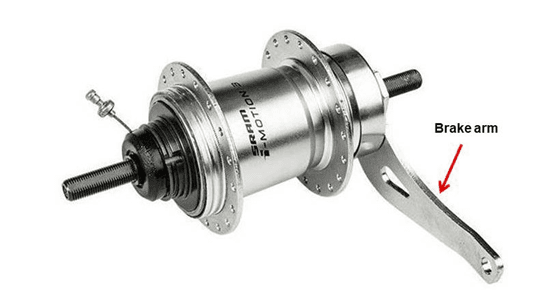 SRAM i-Motion 3 internal gear hubs (coaster brake version) for bicycles - Image 2