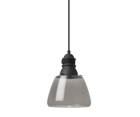 Small Stratton glass pendant light fixtures - Image 1