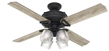 Hunter Brunswick three and four light ceiling fans - Image 4