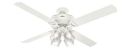 Hunter Brunswick three and four light ceiling fans - Image 5