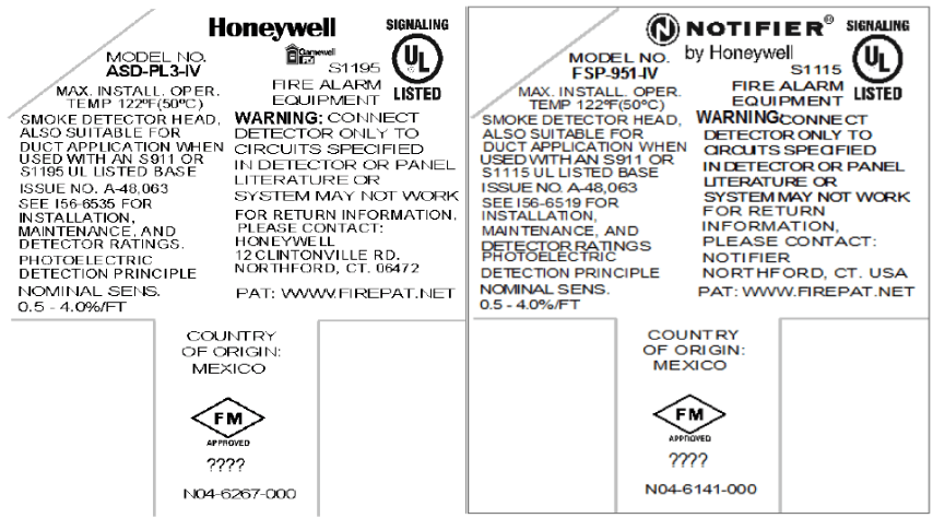 "-IV" Intelligent photoelectric smoke sensors sold with fire alarm systems - Image 3