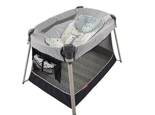 Inclined sleeper accessory included with all models of Fisher-Price Ultra-Lite Day & Night Play Yards - Image 1