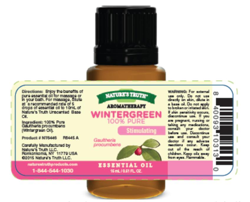 Nature's Truth wintergreen essential oil - Image 2