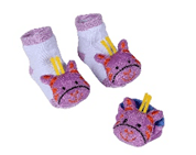 Infant Sock and Wrist Rattle Sets - Image 4
