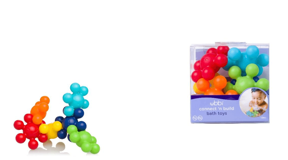 Ubbi Connecting Bath Toys - Image 1