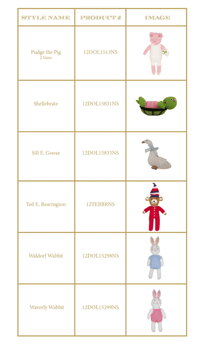 The Beaufort Bonnet Company Handmade Knit Dolls - Image 3