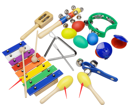 INNOCHEER children's musical instruments sets - Image 2