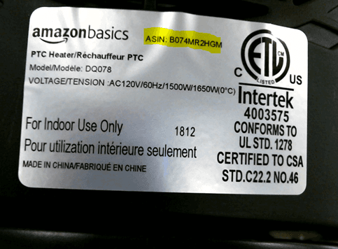 AmazonBasics 1500 Watt Ceramic Space Heaters - Image 5