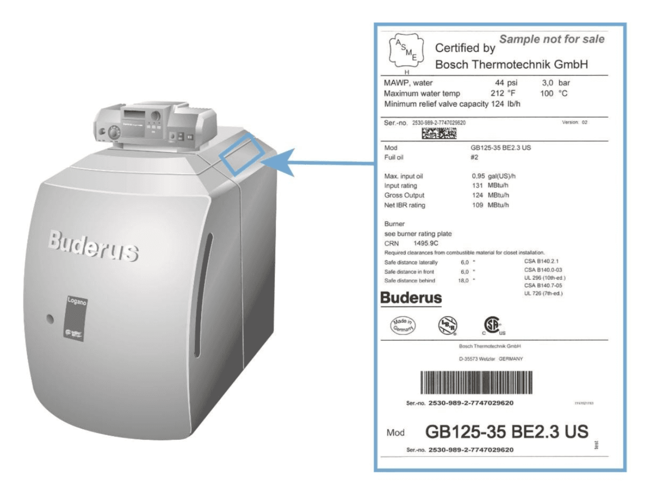 Buderus GB125-35 oil-condensing boilers - Image 2