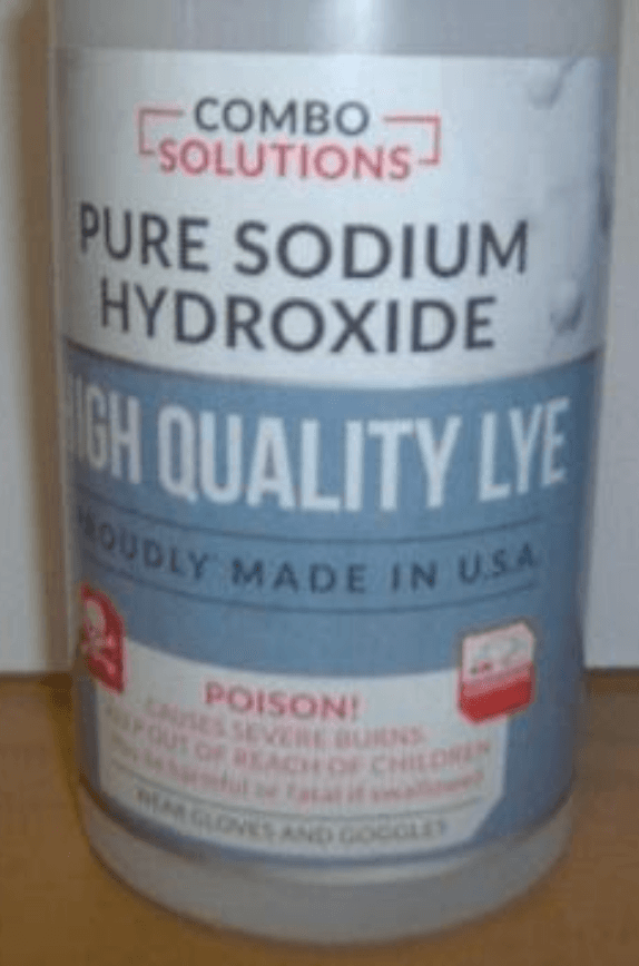 Soap Supply Co. Lye, Soap Makers Lye, California Soap Supply, Combo Pure Solutions, Red Crown High Test Lye, and Boyer Potassium Hydroxide Flakes - Image 4