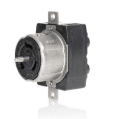 Leviton 50 ampere, non-NEMA electrical connectors, plugs, receptacles and inlets - Image 3
