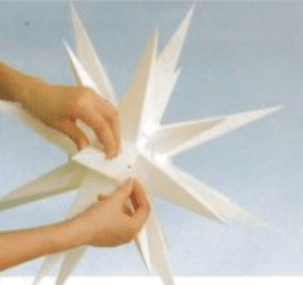 Moravian Star lights - Image 1