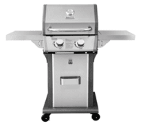 Patio 2-Burner Propane Gas Grills with Side Shelves - Image 5